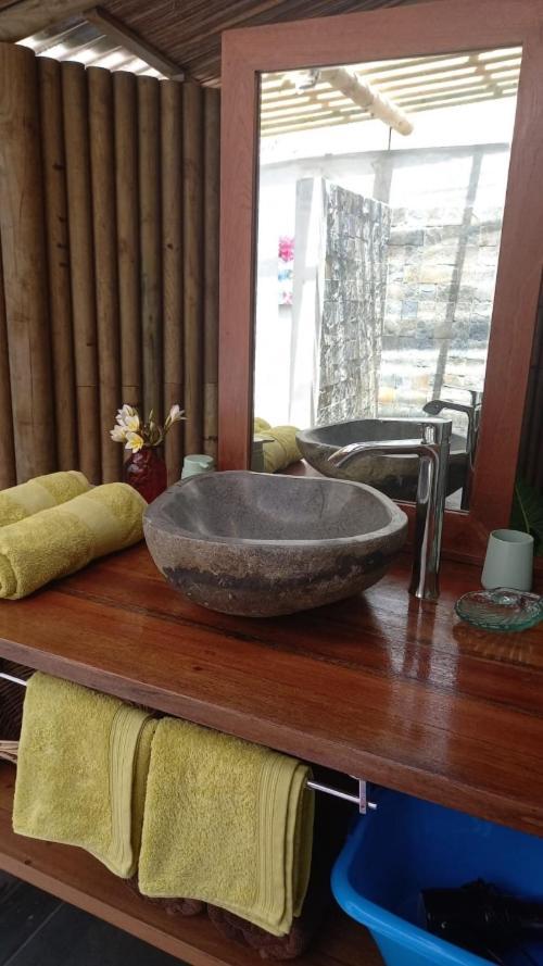 Brahmanhut - Eco Hut Experience In Harmony With Nature, Wellbeing And Spirit Bain Boeuf Εξωτερικό φωτογραφία